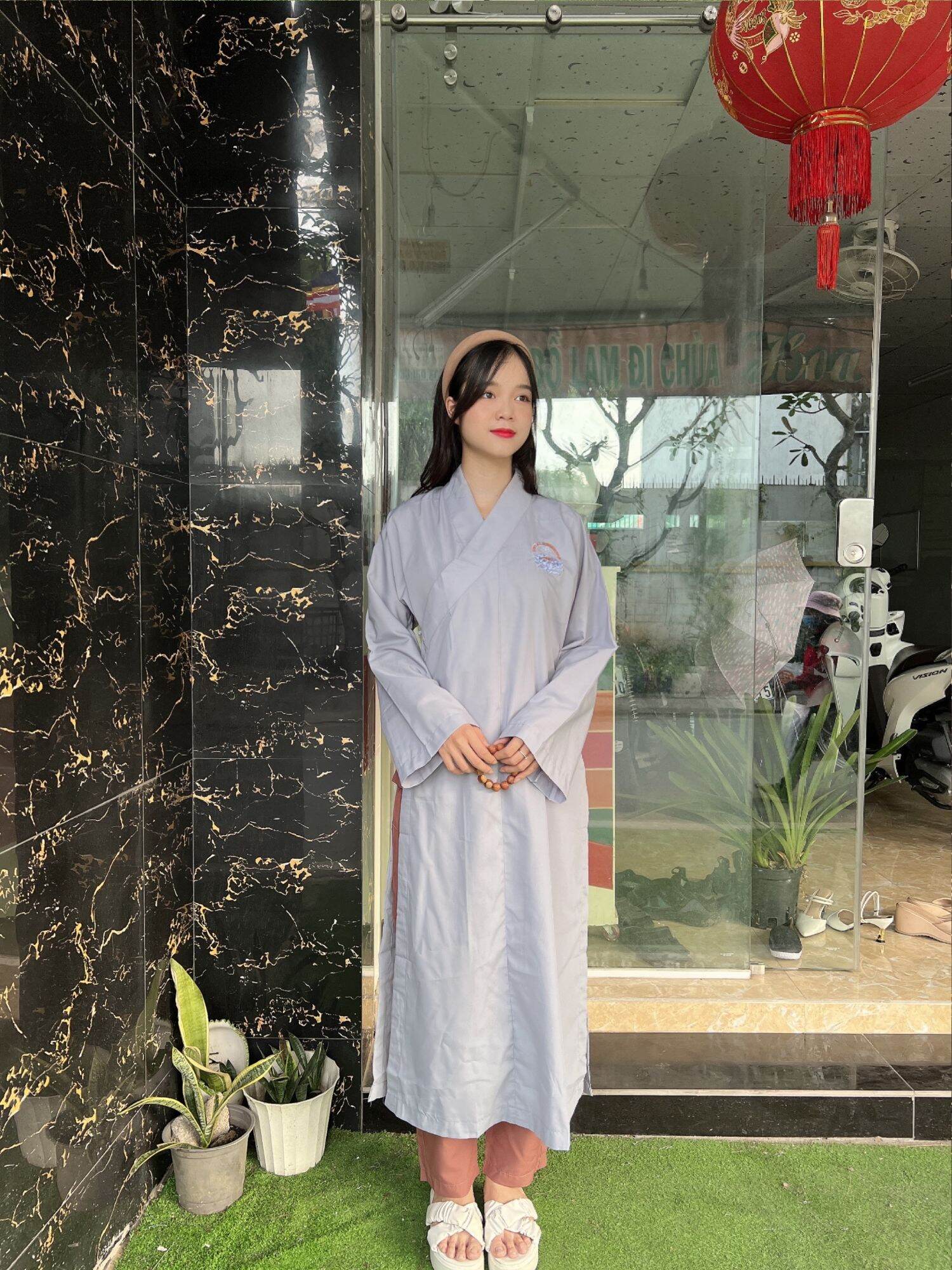 áo tràng Phật tử#áo lam#áo tràng