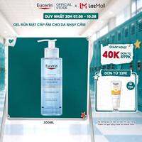 Gel rửa mặt dịu nhẹ cho da nhạy cảm Eucerin Dermato Clean Refreshing Cleansing Gel 200ml