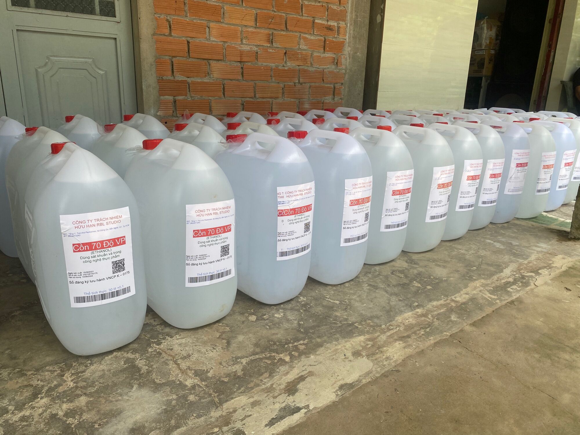 Dung dịch sát khuẩn can 5 lít