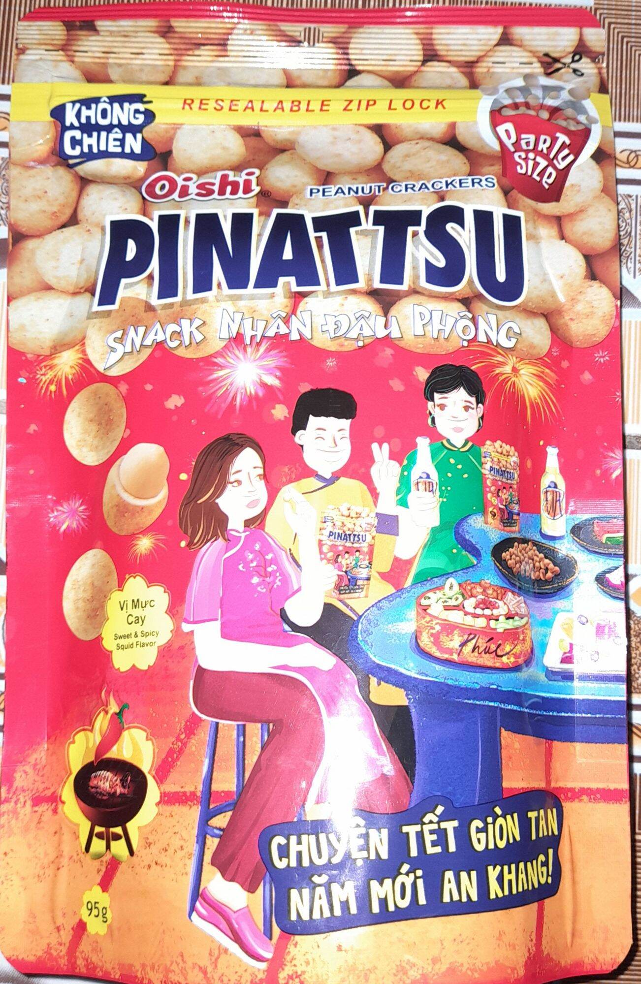Bánh đậu phộng da cá