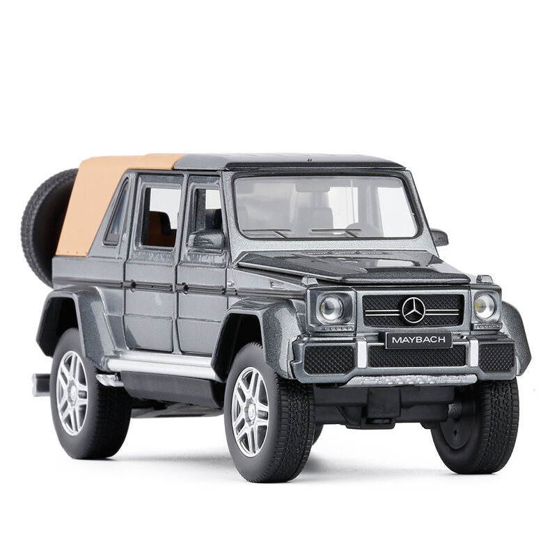 Jk1/32 MAYBACH G650 Xe Việt Dã Có Thể Thay Đổi Mô Hình Xe Bằng Kim Loại, Xe Đồ Chơi Lắp Đặt Kim Loại Cho Bé Trai