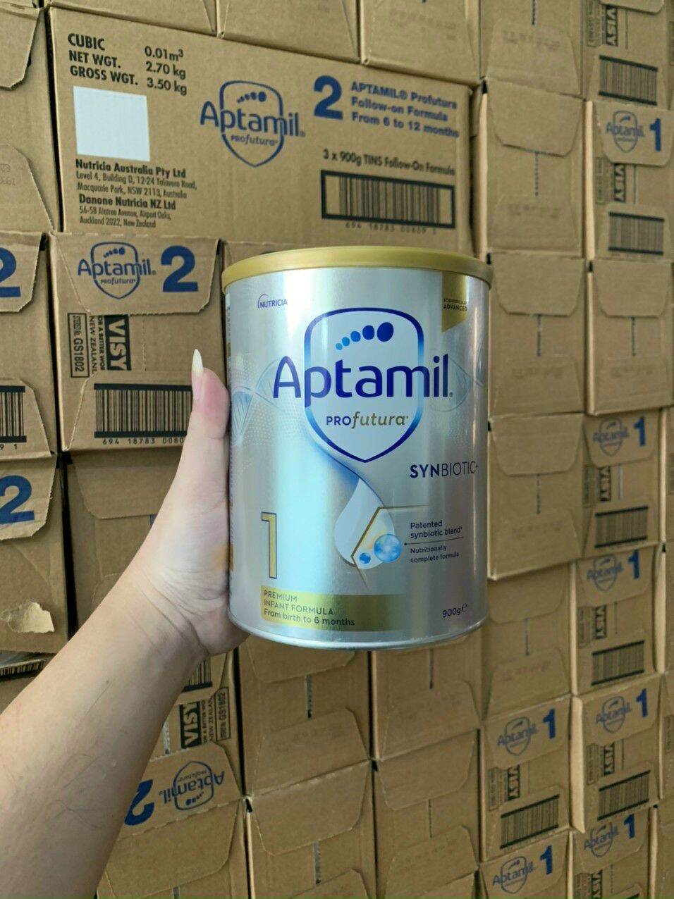 Sữa Aptamil Úc Số 1 cho bé 0-6 tháng mẫu mới