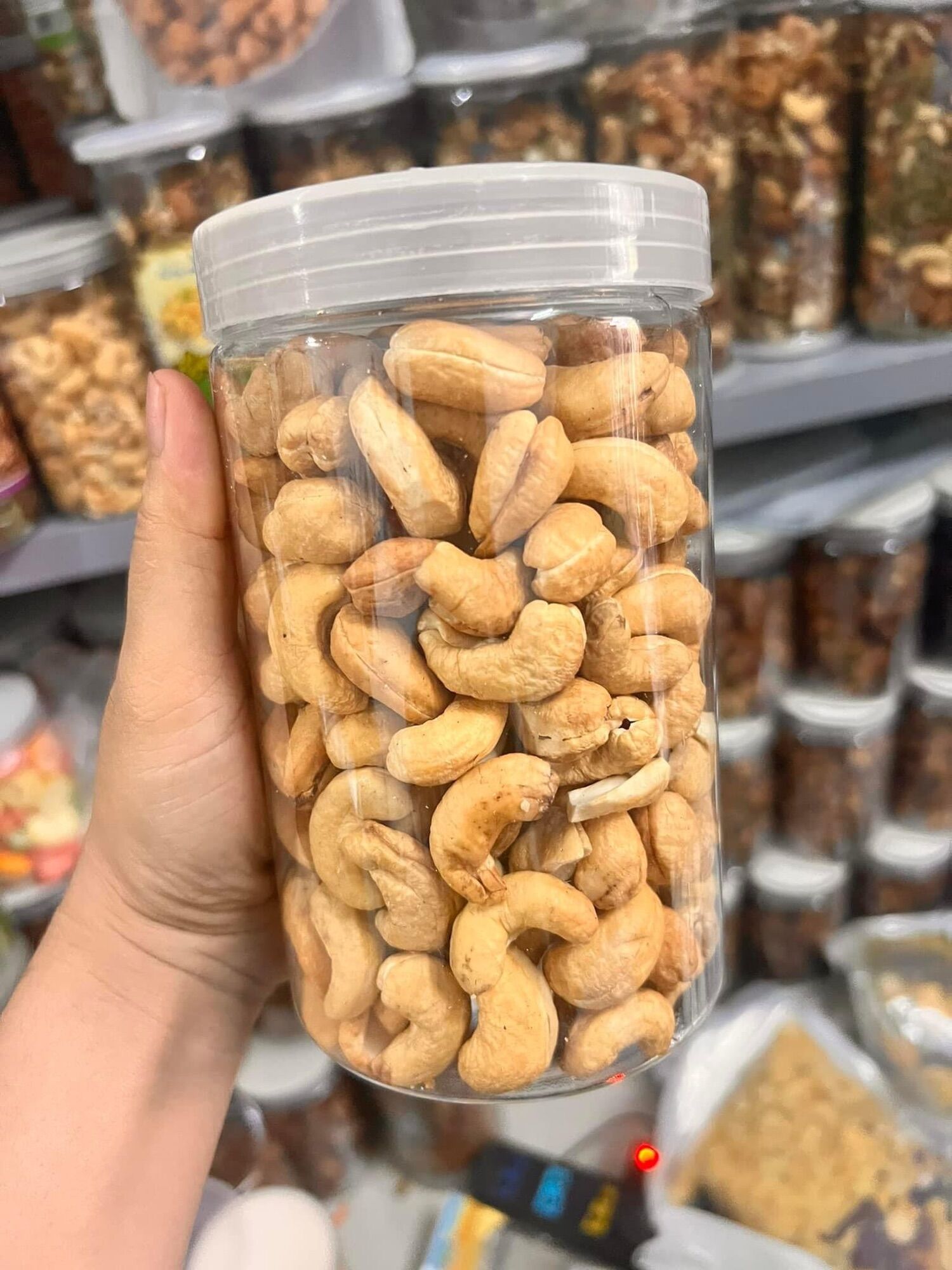 500gr Hạt Điều Nguyên Hạt Không rang muối