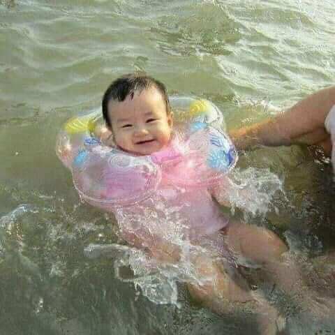 [hàng loại 1] phao bơi đỡ, cổ cho bé yêu