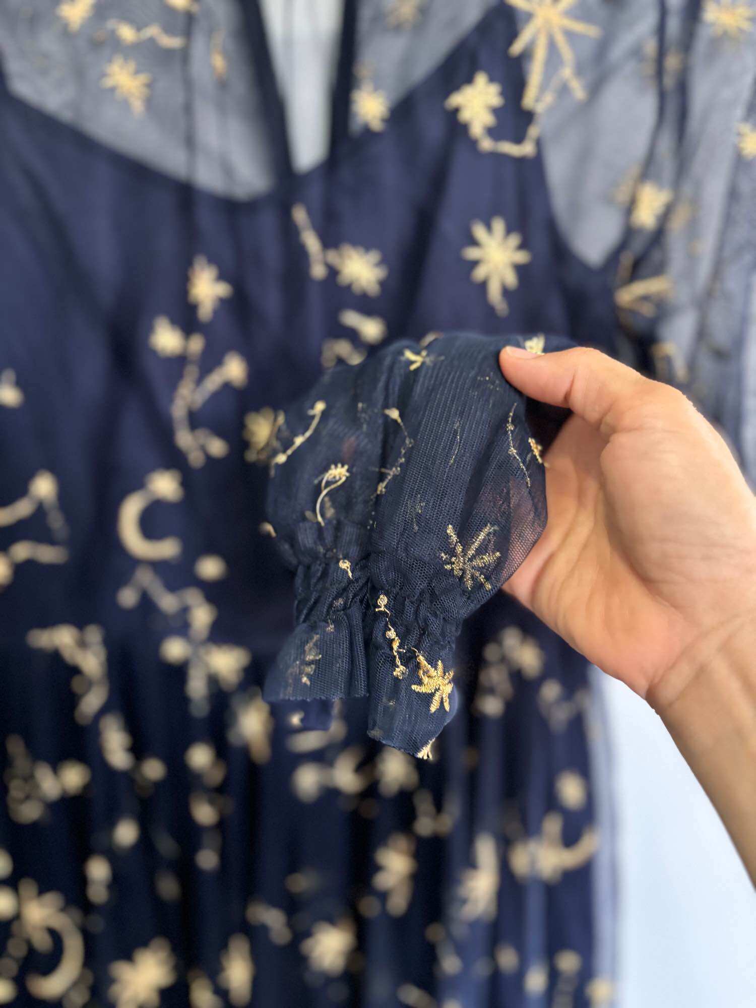 Đầm Hoạ Tiết sz M, new 98%