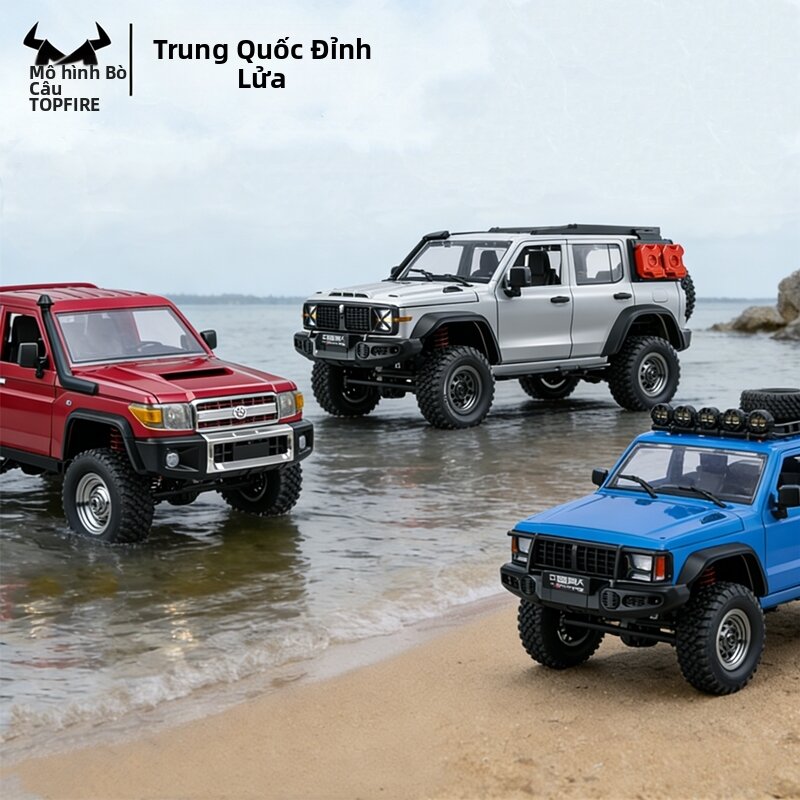 MN MODEL | Off-road RC Car Climbable Tank and Jeep Wrangler Model