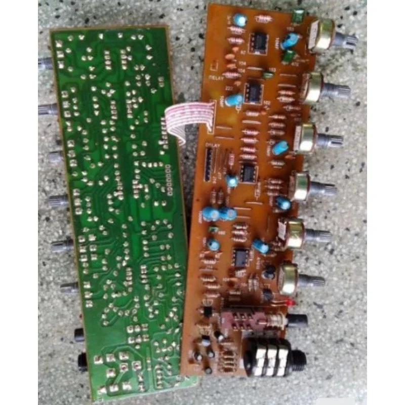 Bo micro 4ic 6 chiết áp tháo máy ampli, hàng tháo máy