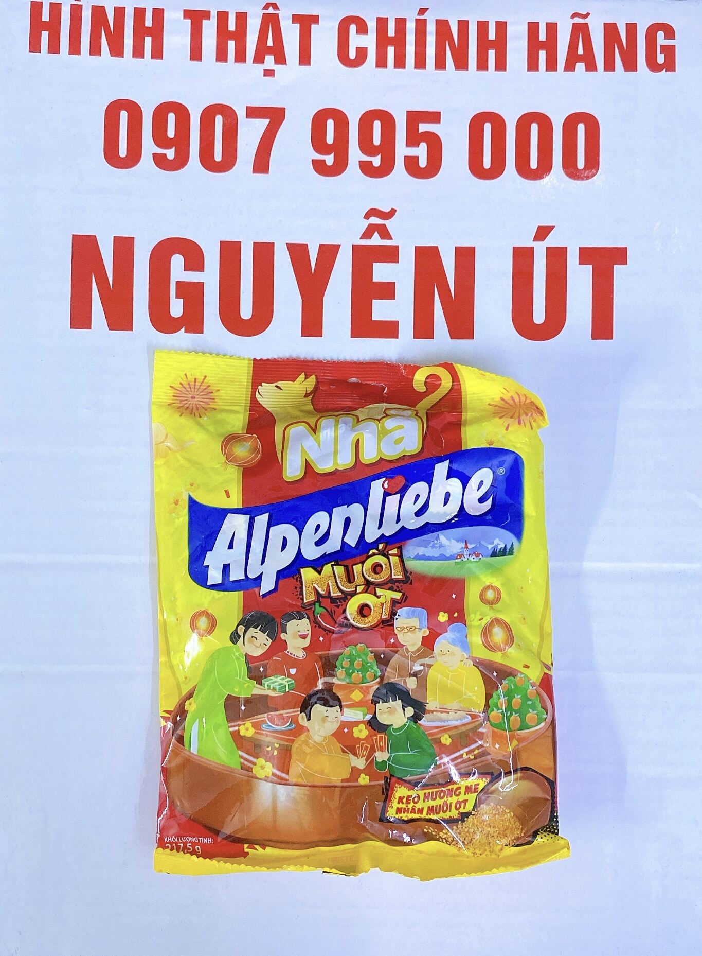 Kẹo alpenliebe hương me nhân muối ớt 217.5g