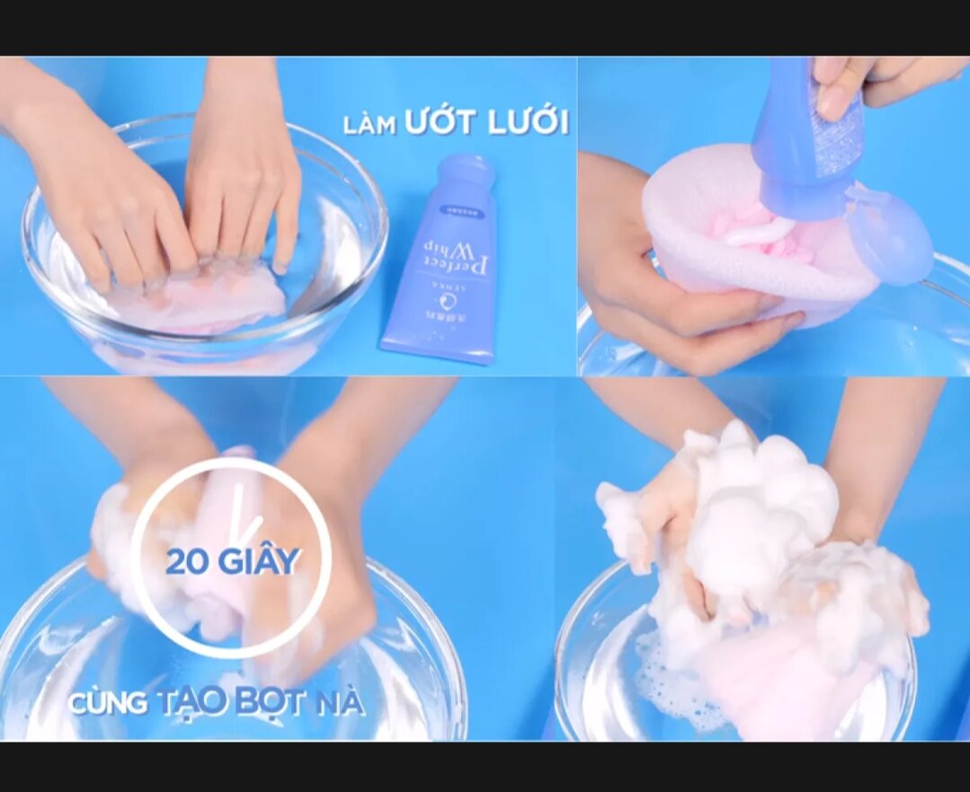 Lưới Tạo Bọt Cao Cấp SENKA