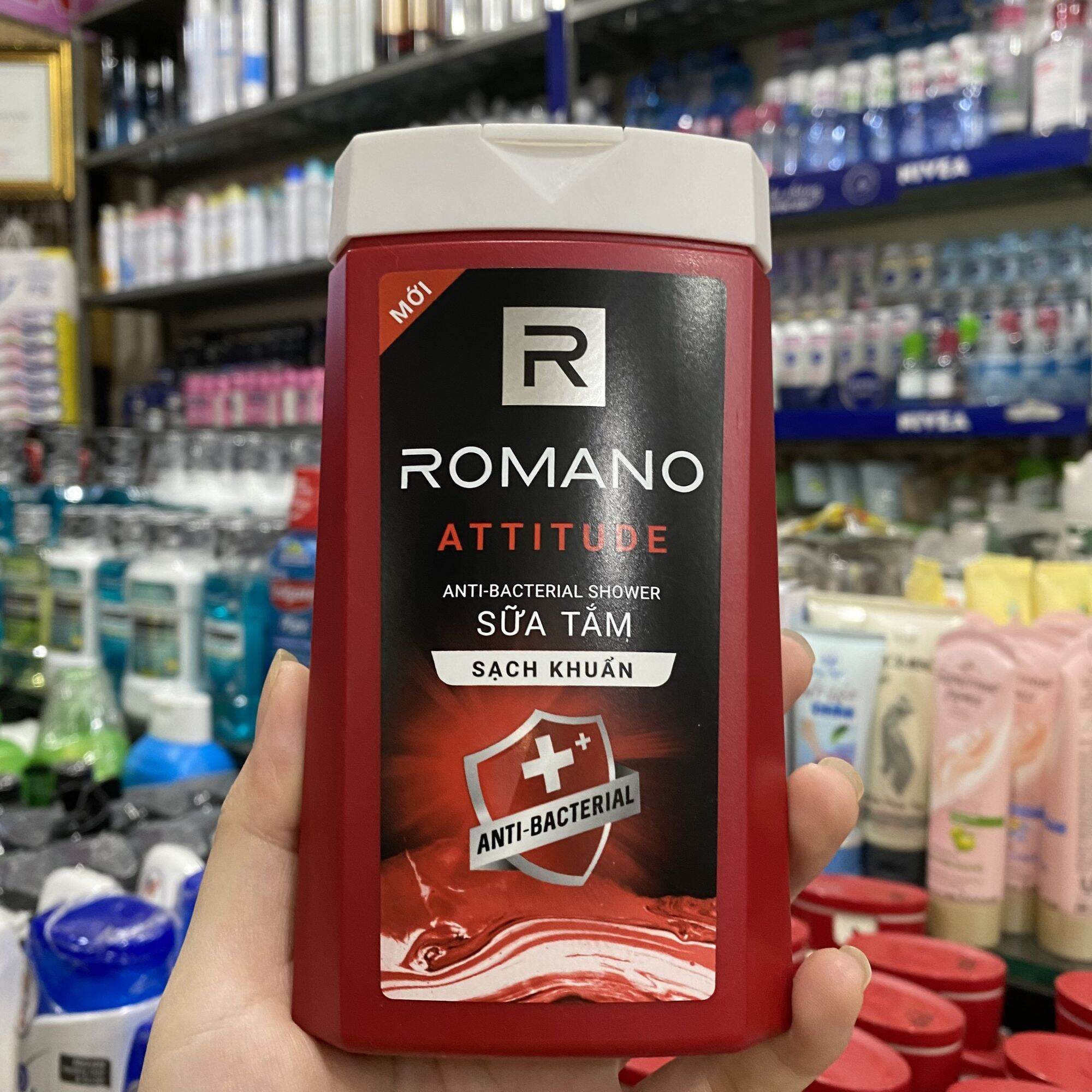 Sữa tắm nước hoa Romano Attitude sạch sảng khoái 180g