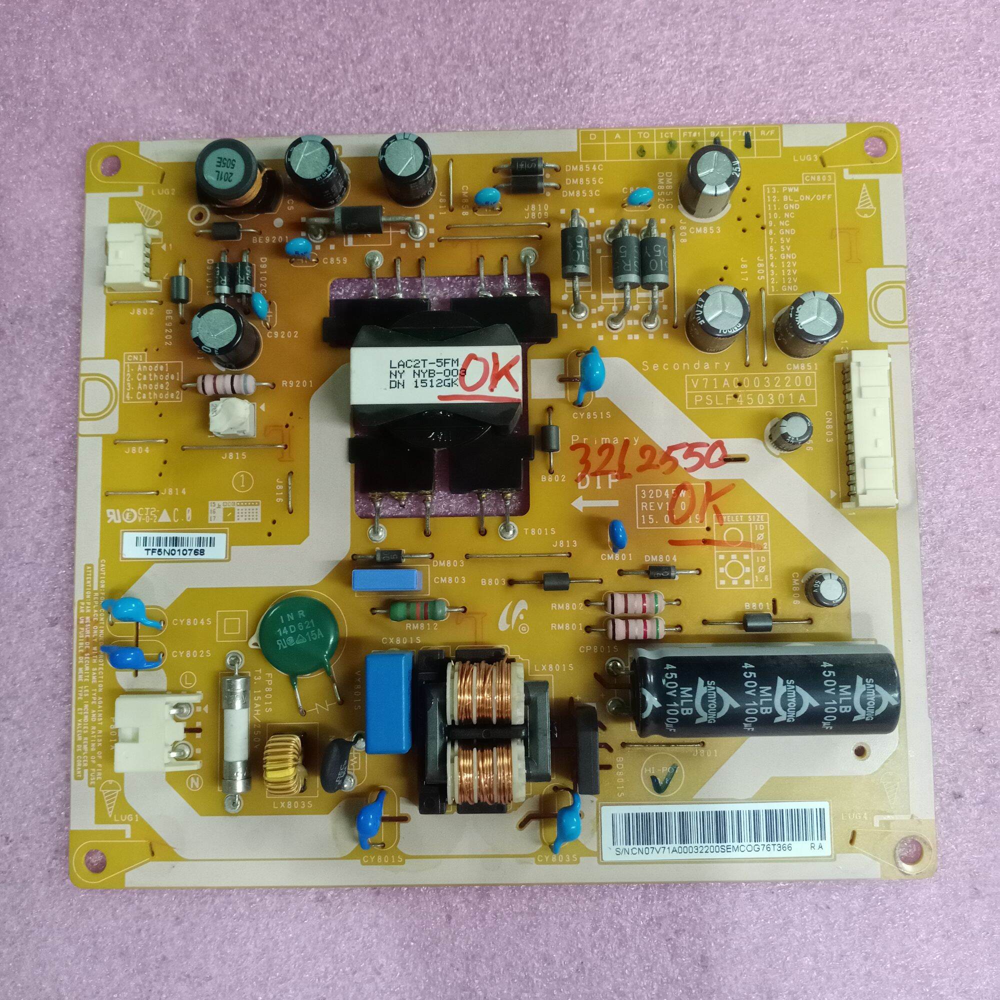 Bo mạch tivi Toshiba 32L2550,bo xử lý, khiển, nguồn,bo tcon