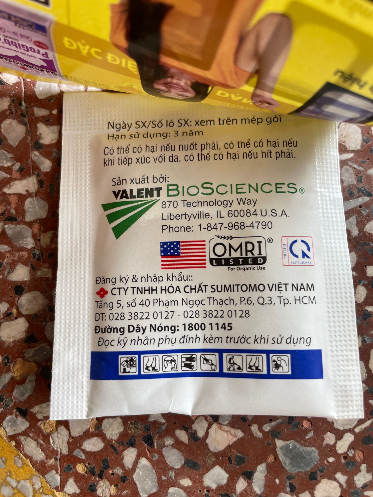 Phân bón lá cao cấp ProGibb 40% SG gói lớn 2.5gr