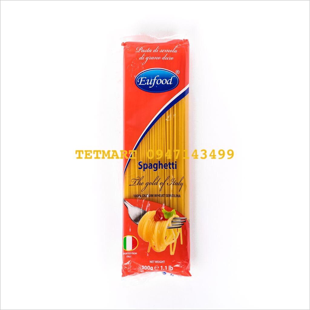 Mỳ Ý Spaghetty Đỏ 500g - Nhập khẩu Ý