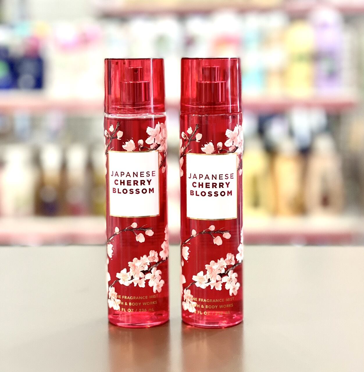 Xịt thơm JAPANESE CHERRY BODY MIST Bath and Body Works Chai 236ml/20ml/10ml