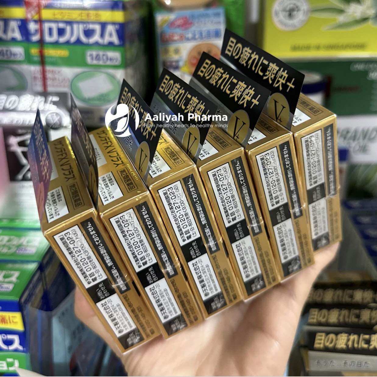 Nước nhỏ mắt Santen FX Nhật Bản 🇯🇵 12ml (màu gold)