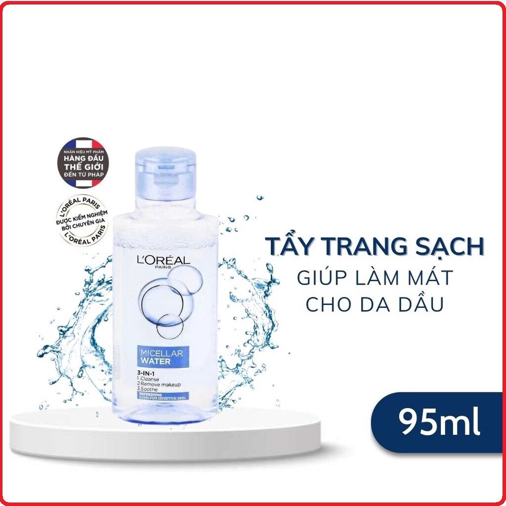 Nước tẩy trang Loreal - L'Oreal Paris 3-in-1 Micellar Water