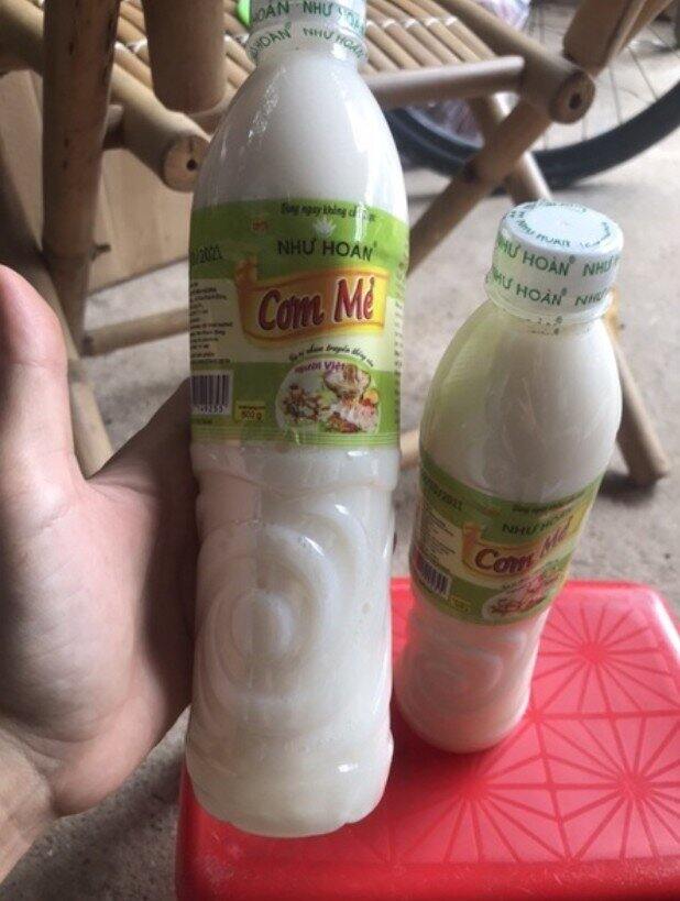 Combo  12 chai cơm mẻ (batch rice) 500ml