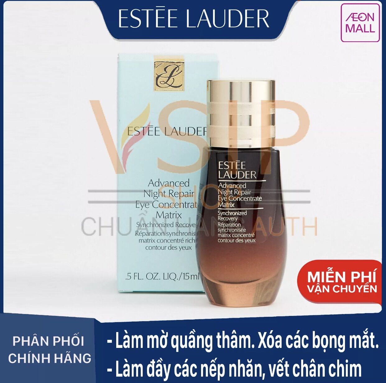 Tinh chất cô đặc vùng mắt Estee Lauder Advanced Night Repair Eye Concentrate Matrix Synchronized Recovery 15ml