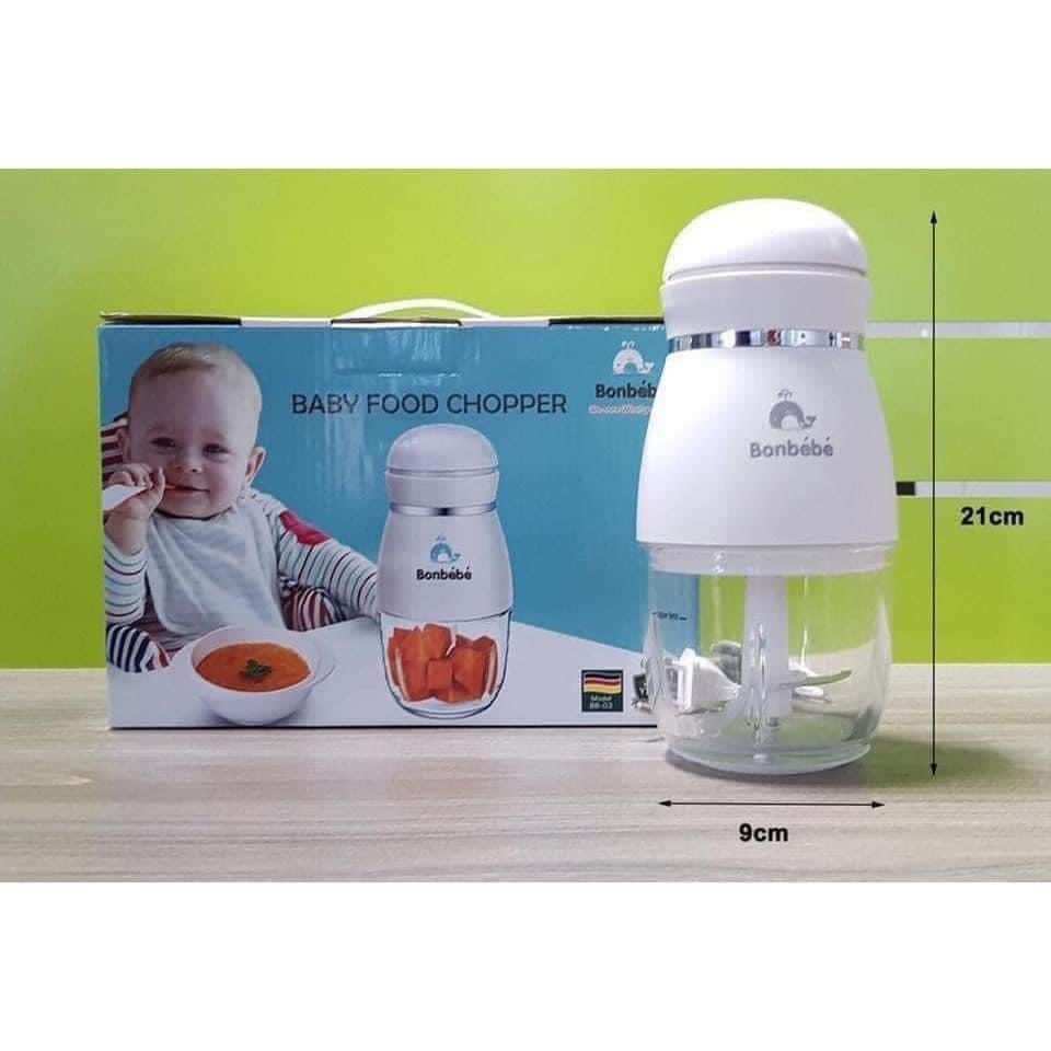 Cối thủy tinh thay thế máy xay bonbebe