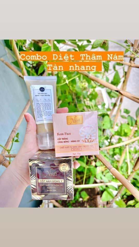 Combo Cốt nám tri thâm nám, tàn nhang (srm 50ml)