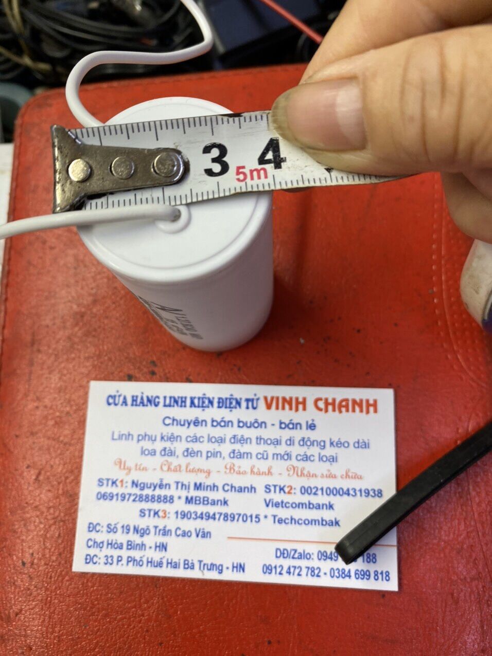 Tụ mô tơ 15uf