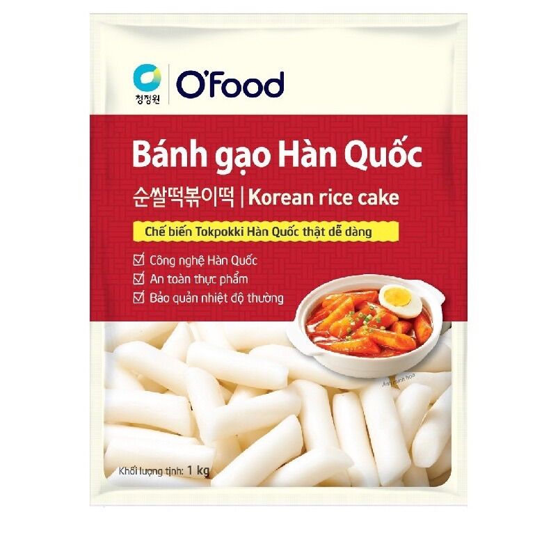 Combo 2 ( gói sốt topotki + 1 gói bánh gạo hàn quốc 1 kg )