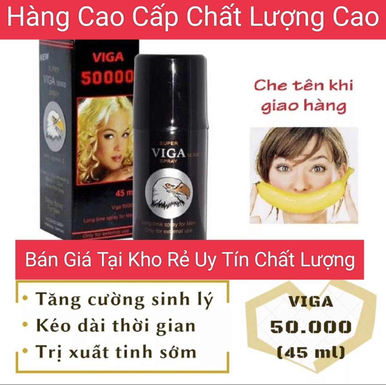 Xịt Viga 50000 đậm đặc dành cho nam