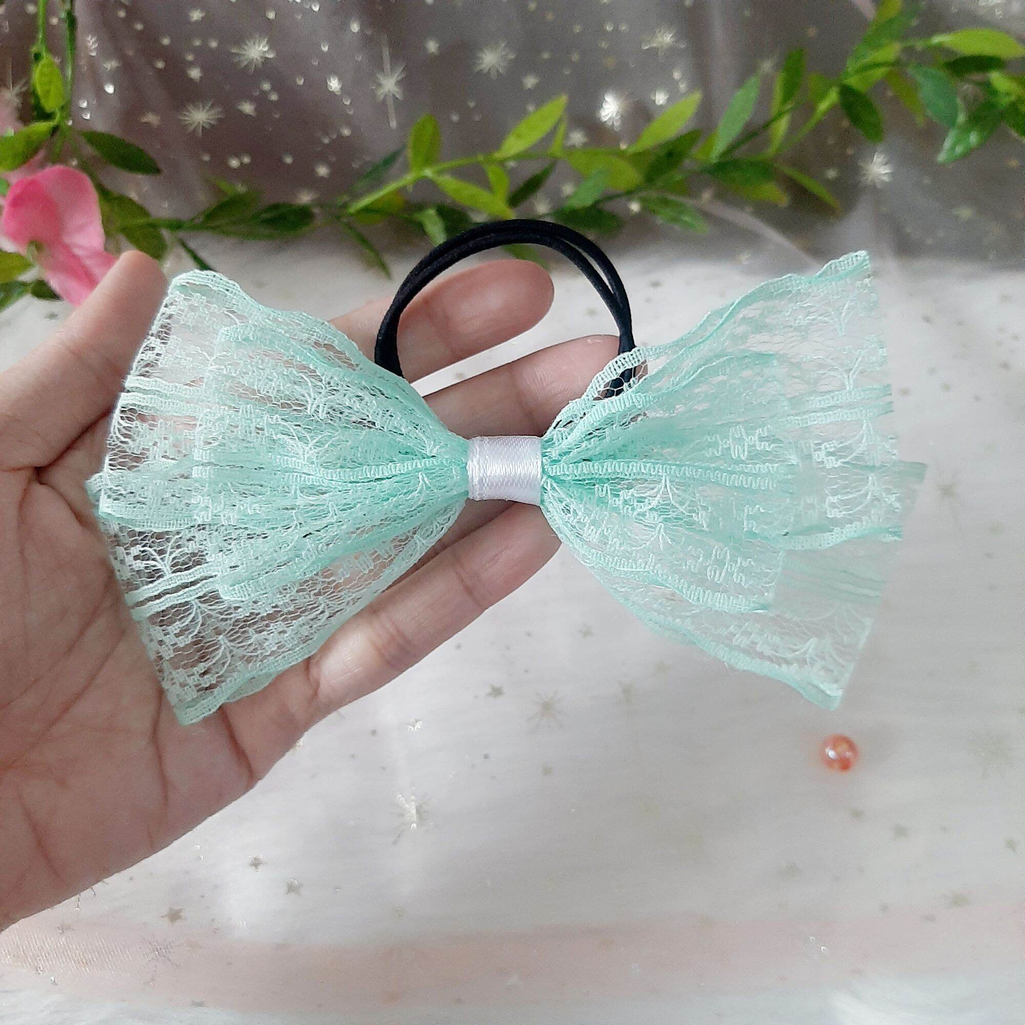 Cột tóc nơ lưới (mua 9 tặng 1)