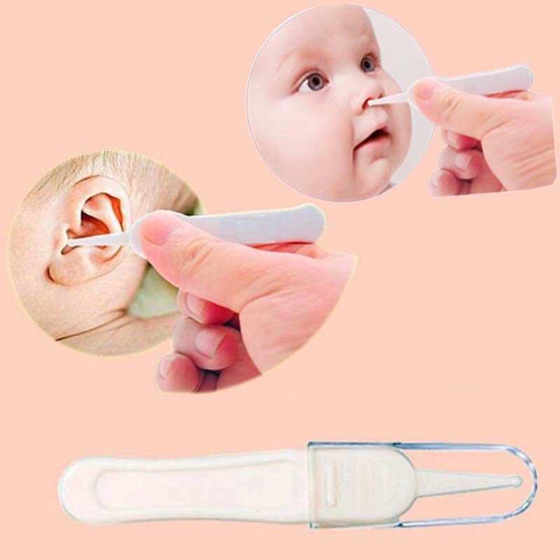 Nhíp gắp rỉ mũi đầu tròn an toàn cho bé