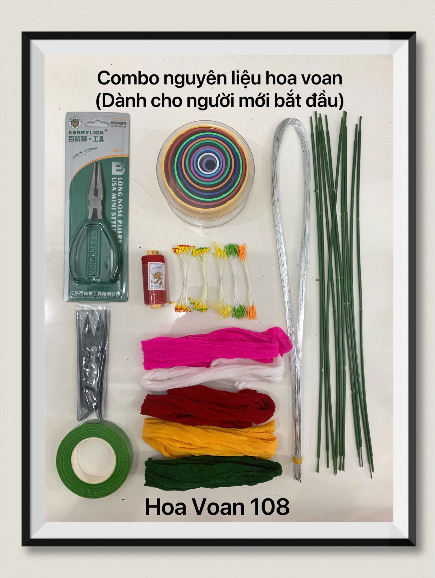 Combo nguyên liệu -dành cho người mới bắt đầu