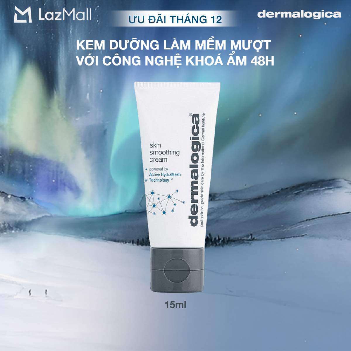 Kem dưỡng da Dermalogica Skin Smoothing Cream Travel size 15ml