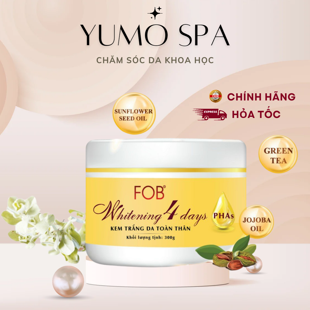 Kem body 4 day FOB - kem dưỡng toàn thân fob