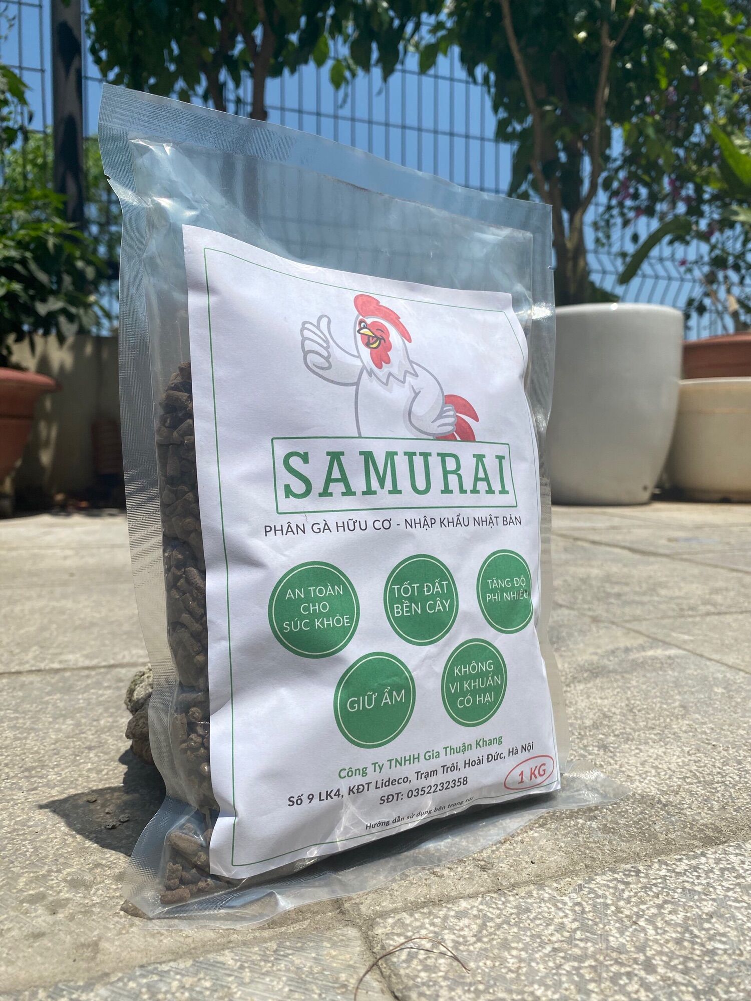 Phân Bón Hữu Cơ Samurai NK Nhật Bản
