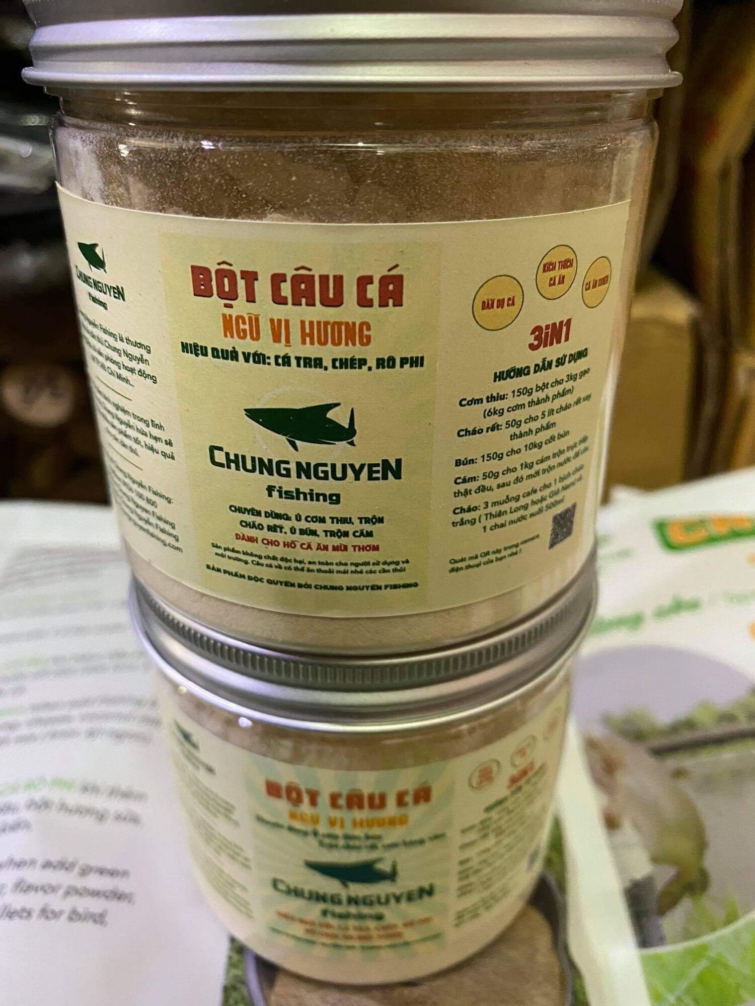 Bột câu cá ngũ vị hương chung Nguyễn
