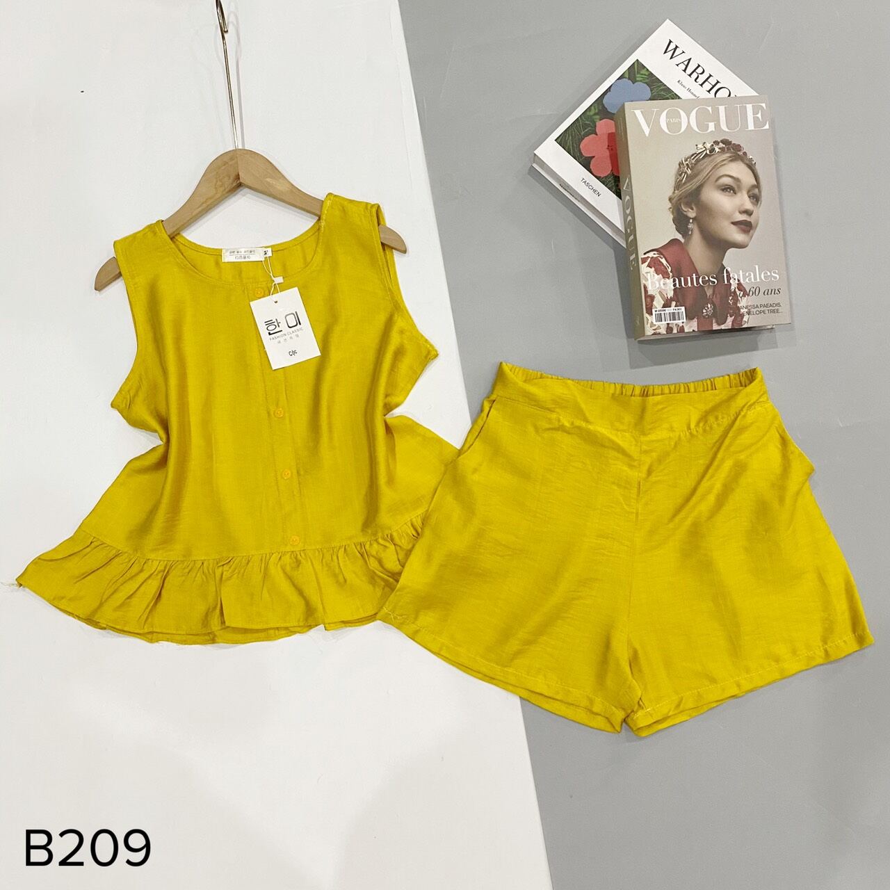 40-70kg, Bộ đũi tơ sát nách đùi thiết kế, bộ đũi đi biển, áo sát nách quần ngắn thiết kế bèo