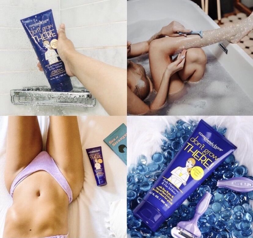 LOTION - KEM DƯỠNG ẨM ỨC CHẾ LÔNG COMPLETELY BARE DON'T GROW THERE ( CHÍNH HÃNG )