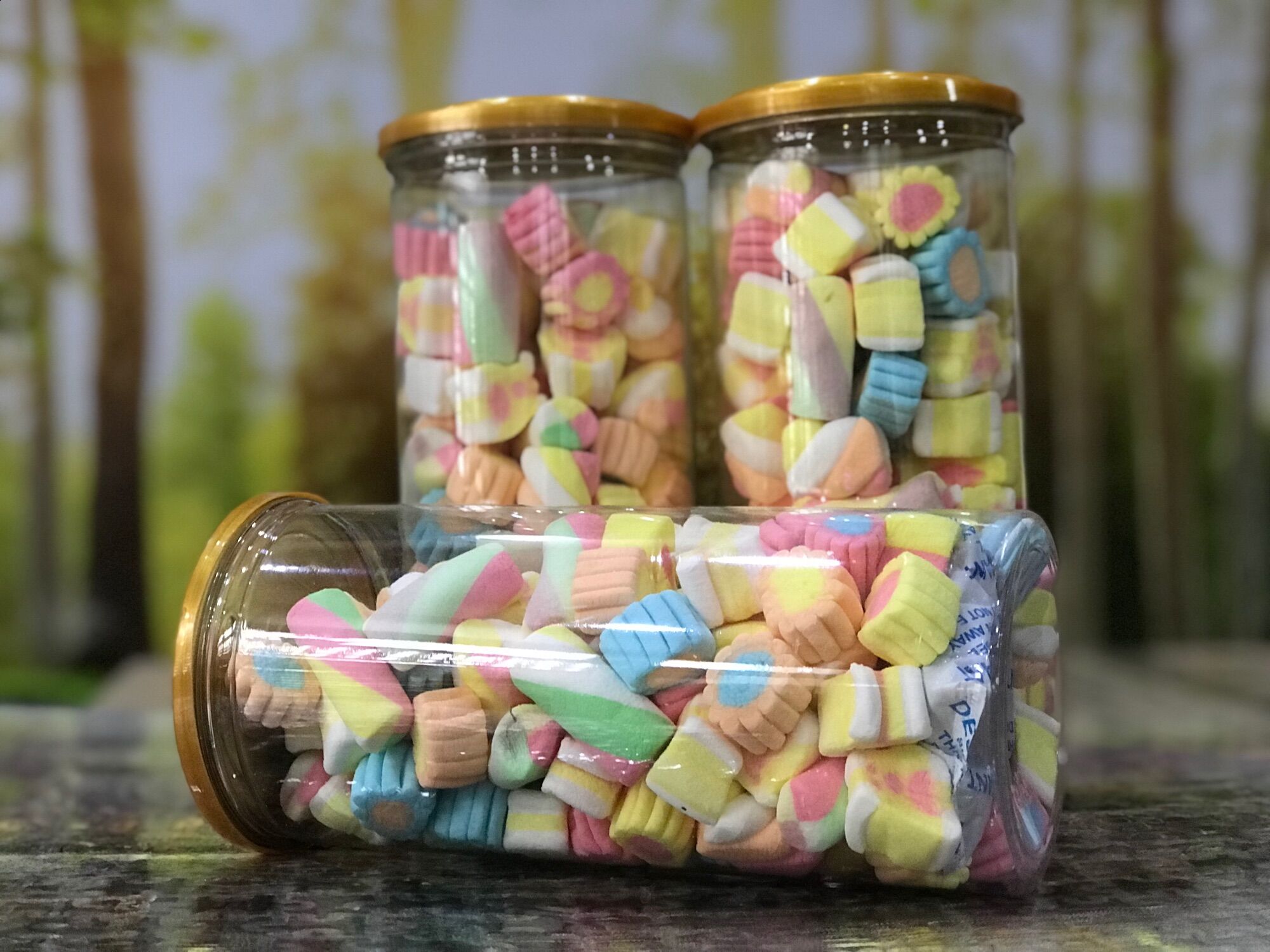 Kẹo Bông Maslow Lon 250gr