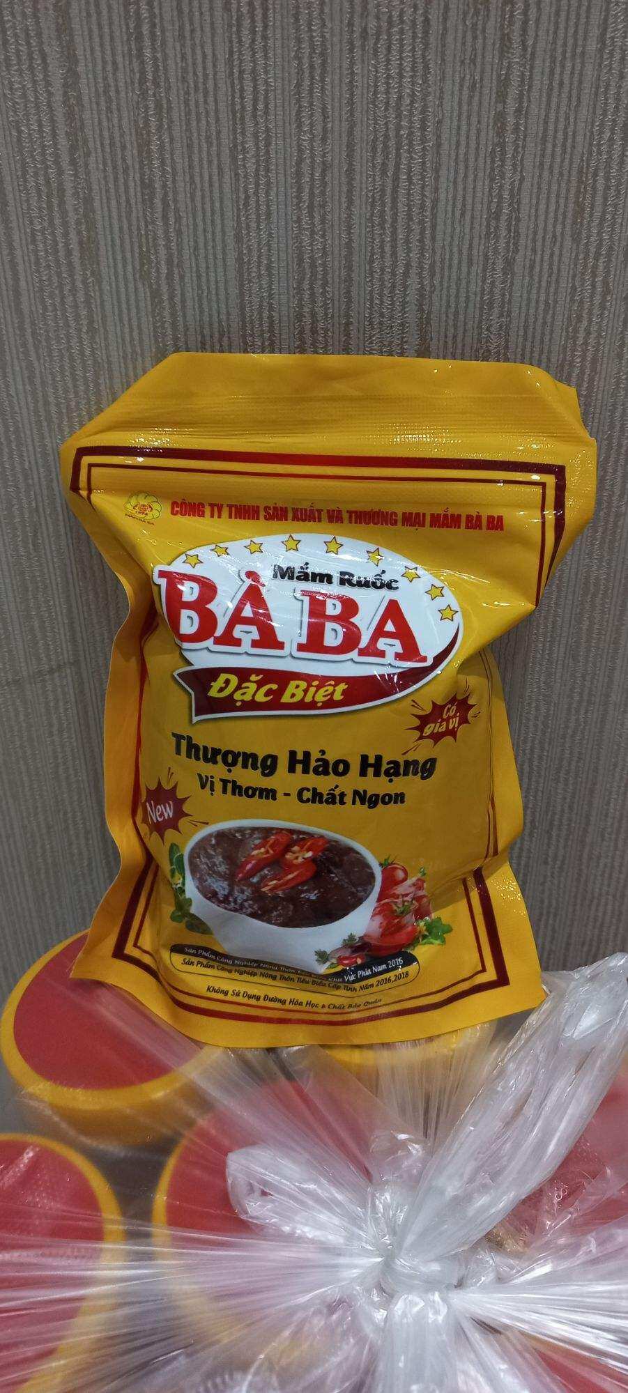 mắm ruốc bà ba dạng túi zip 400gr