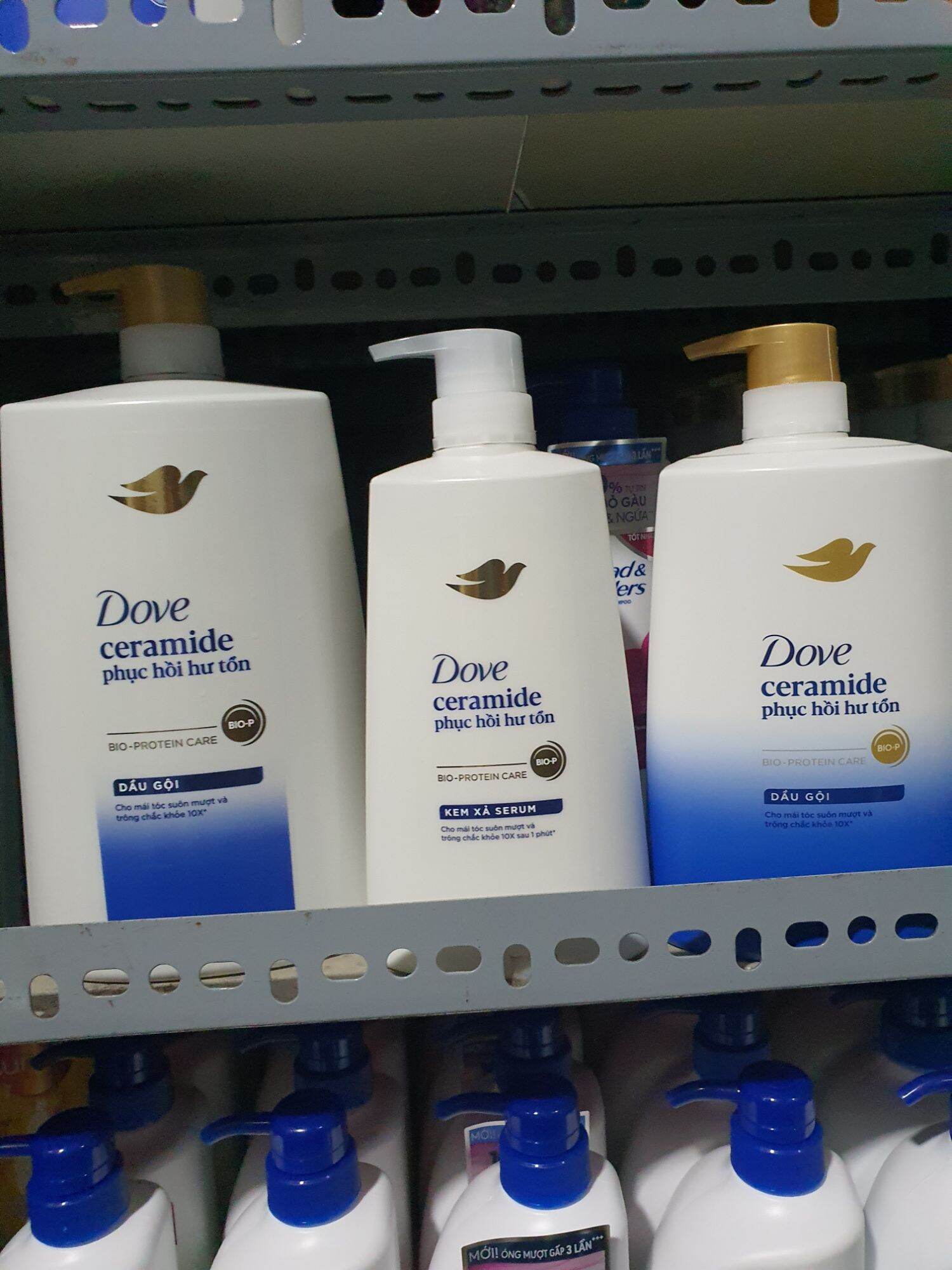 COMBO DẦU GỘI DOVE 880G + KEM XẢ DOVE 610G -DATE 2027
