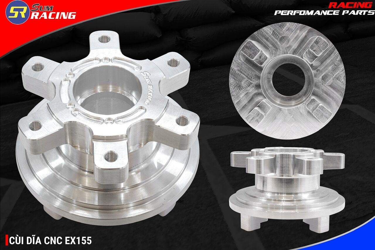 Cùi đĩa nhôm cnc ex150 ex155