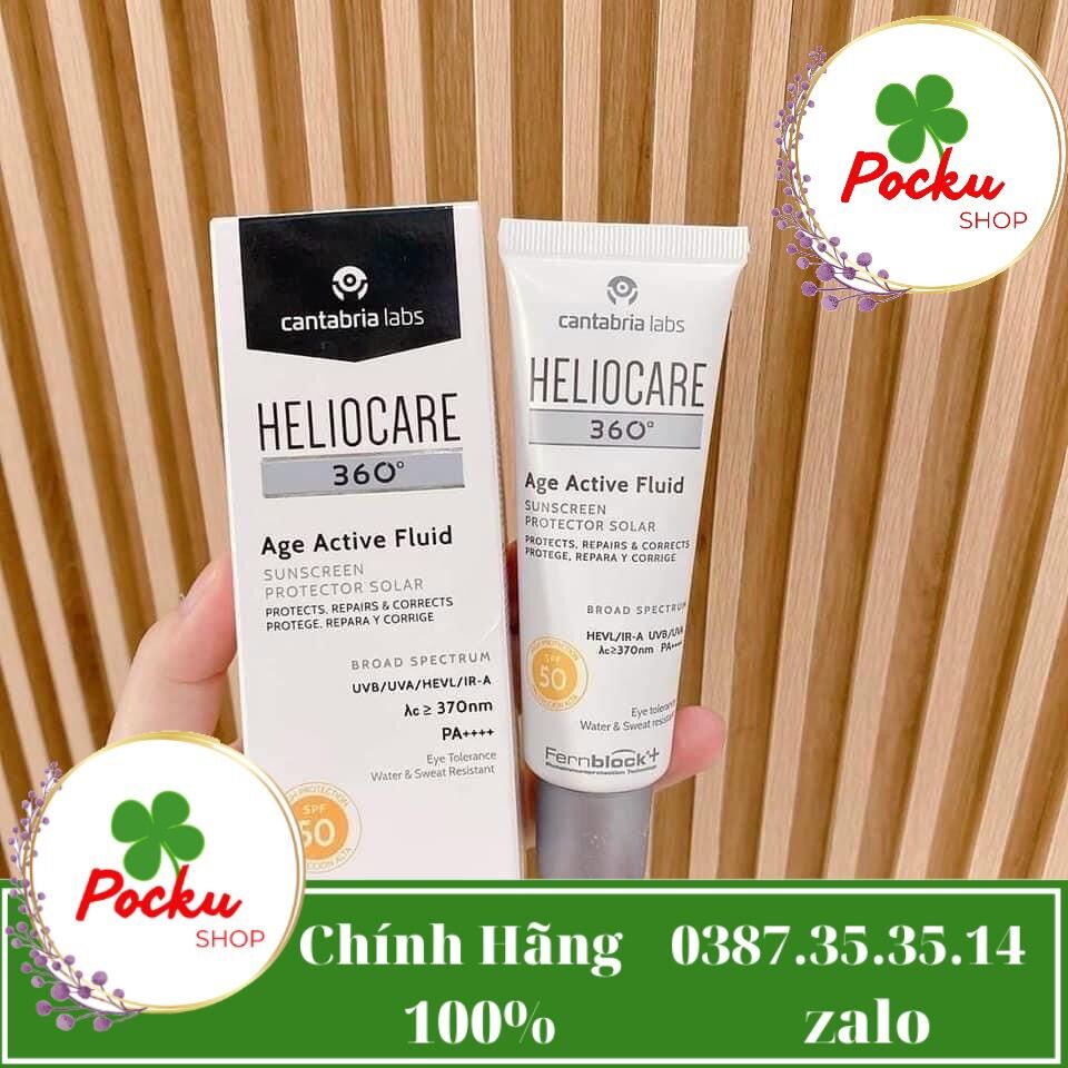 Kem chống nắng heliocare Age Active fluid
