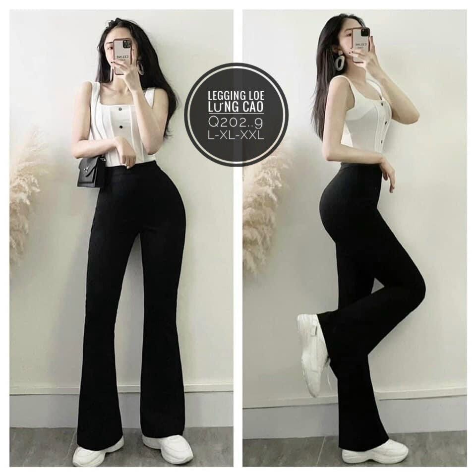 60-90kg Bigsize Quần Legging loe co dãn siêu hot Q202..9