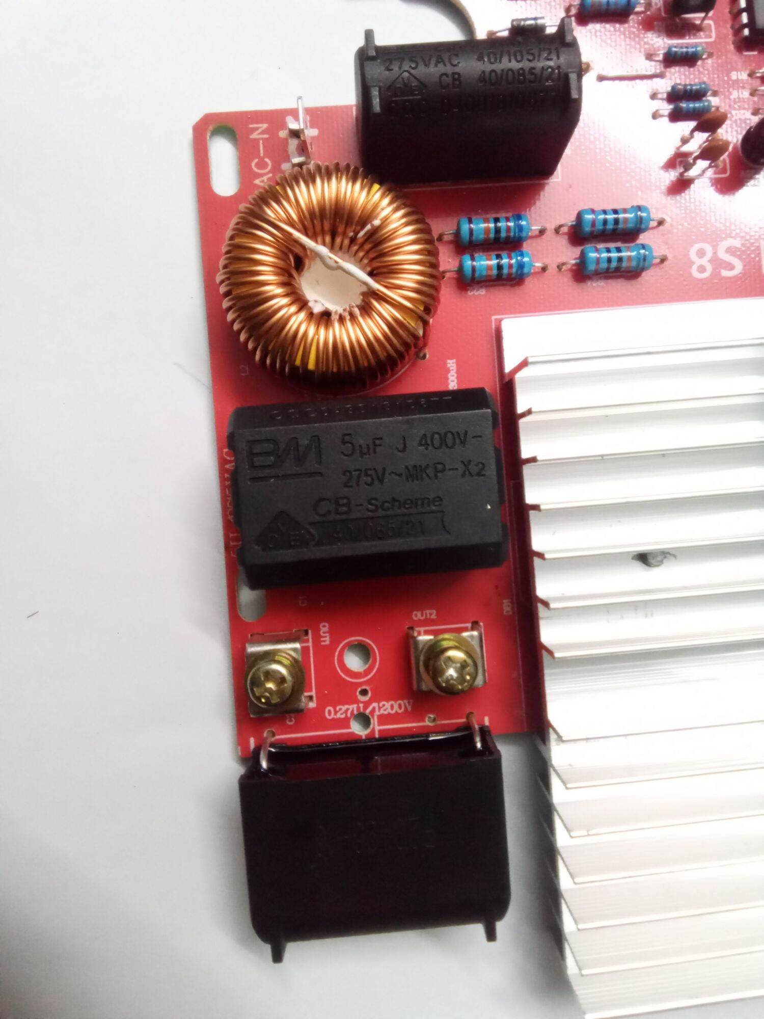 Bo mạch Bếp từ đa năng phím cảm ứng 2100W ( chất lượng mạch tốt).