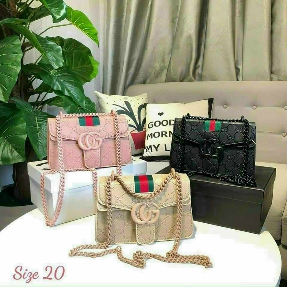 Túi gucci dây xích full màu hàng đẹp