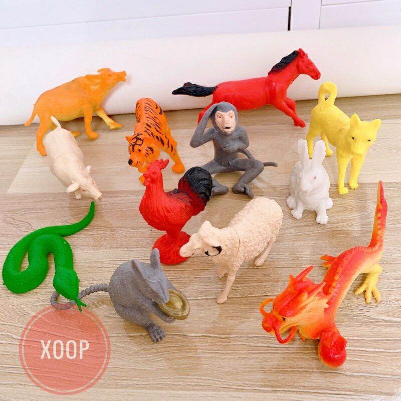 Mô hình đồ chơi 12 con giáp