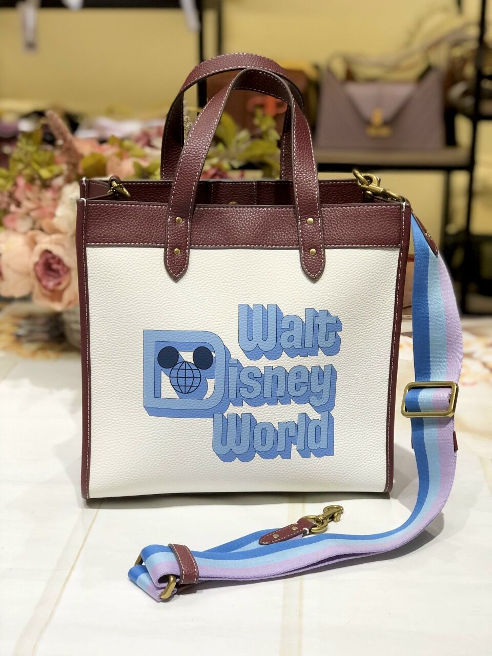 TÚI DISNEY X C.OACH FIELD TOTE SIÊU SANG