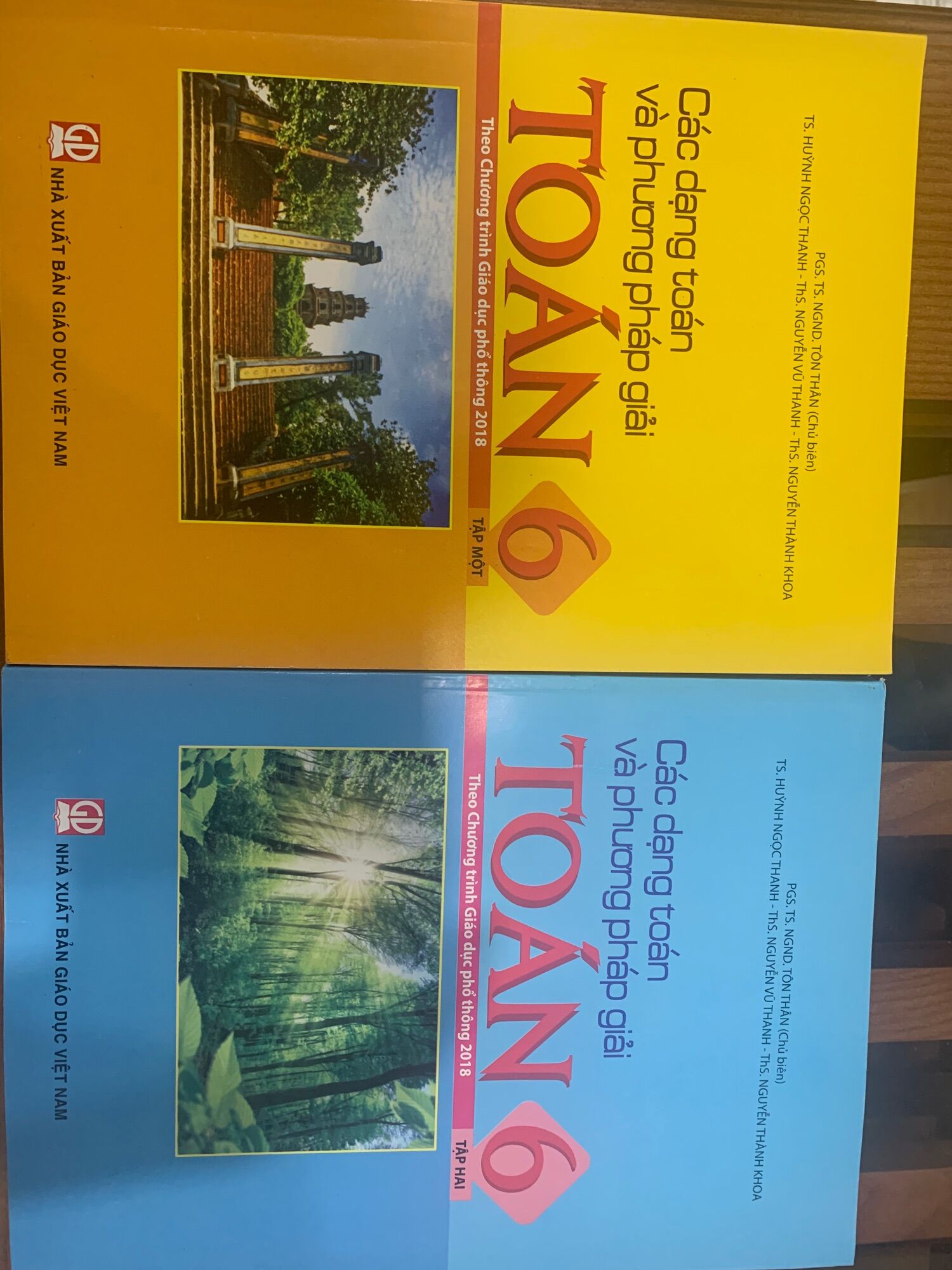 Combo Các dạng toán và pp giải toán 6/1 và 6/2