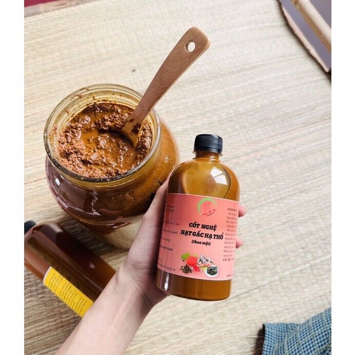 CỐT NGHỆ HẠT GẤC HẠ THỔ FACE 1000ML (HANDMADE)