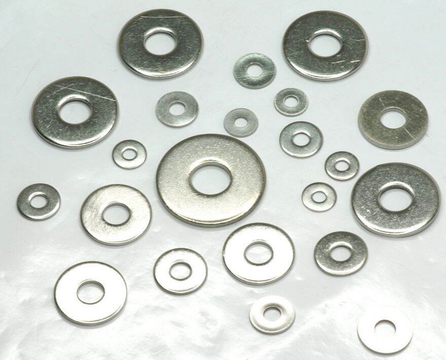 Combo 200 con long đen phẳng inox 304 kích thước 25mm x 8.2mm x 2mm