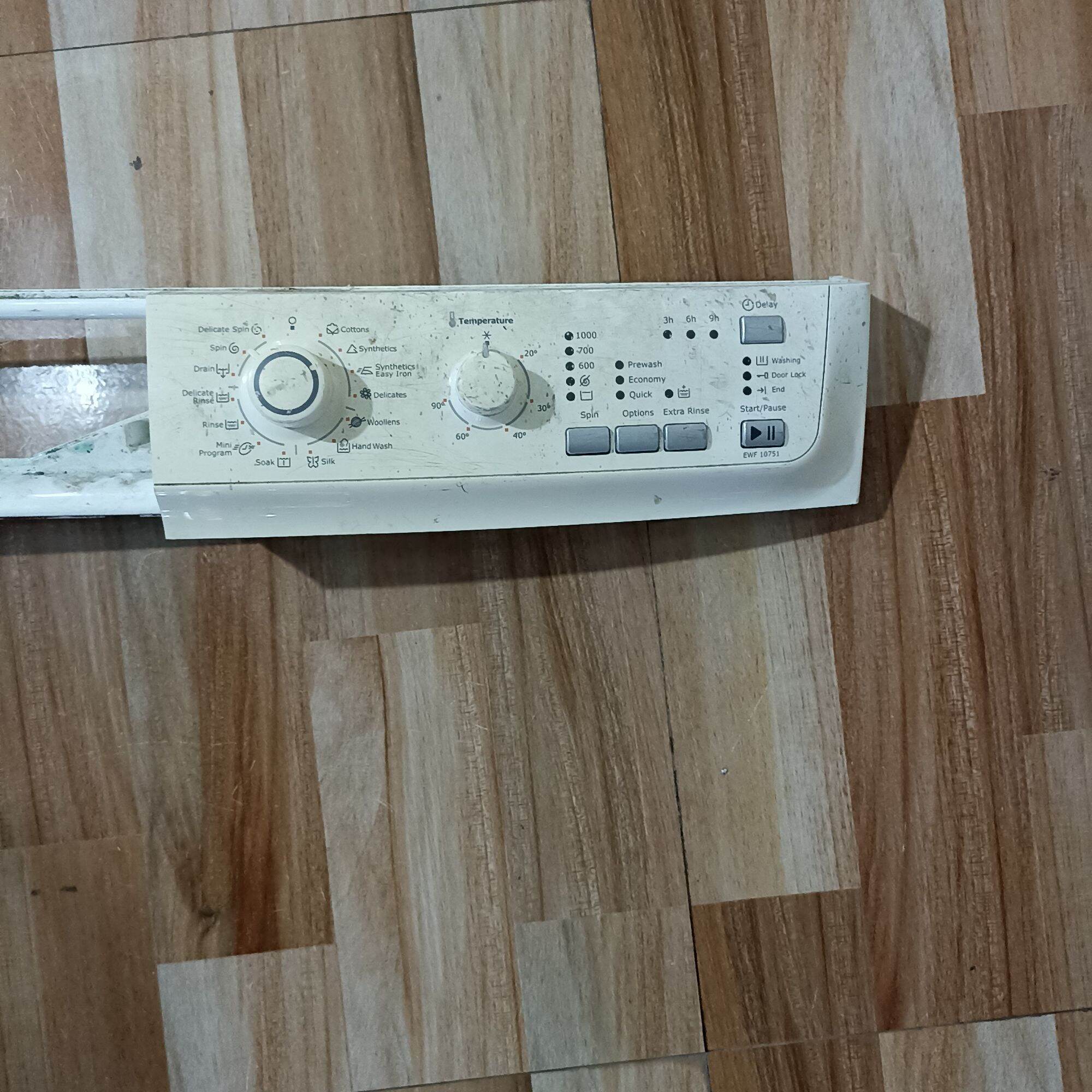 Bo mạch hiển thị điều khiển máy giặt Electrolux 10751 tháo máy OK
